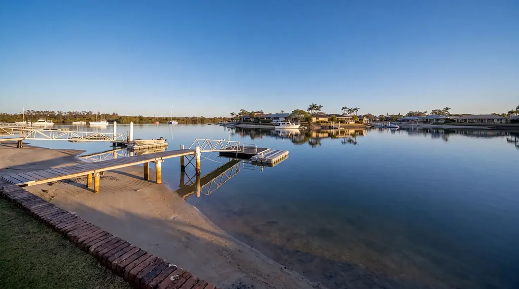 Furnished Waterfront Living with Private Jetty