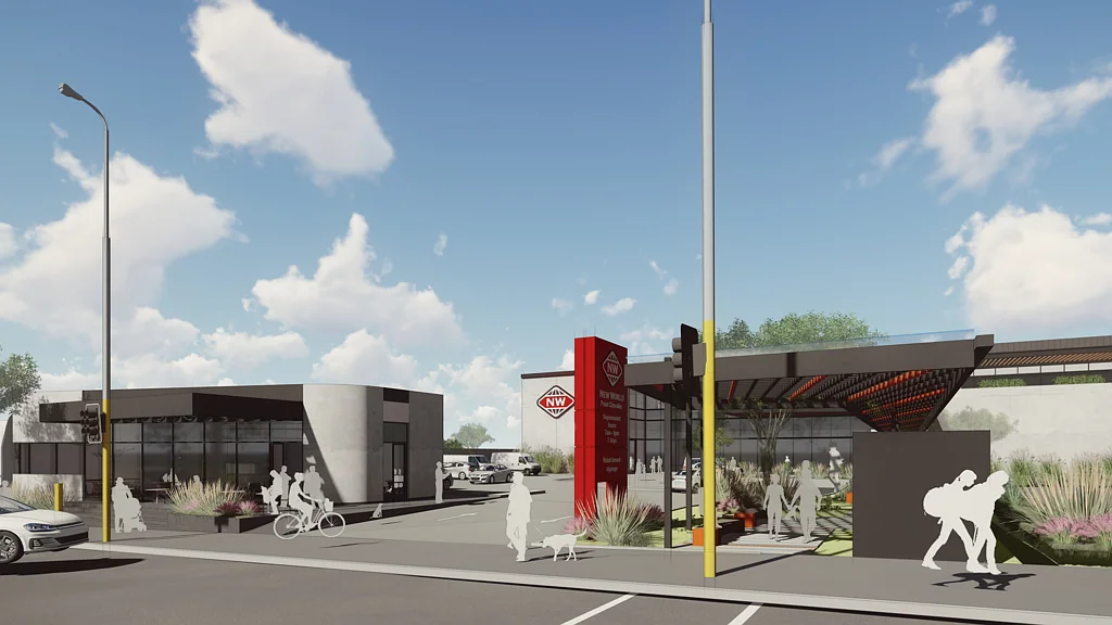 Point Chevalier Street front retail – anchored by New World