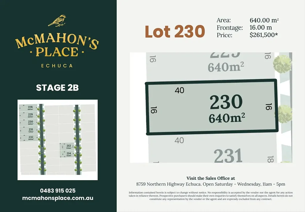 Echuca Serene Living, Just Moments from Town – Your Perfect Block is Here!
