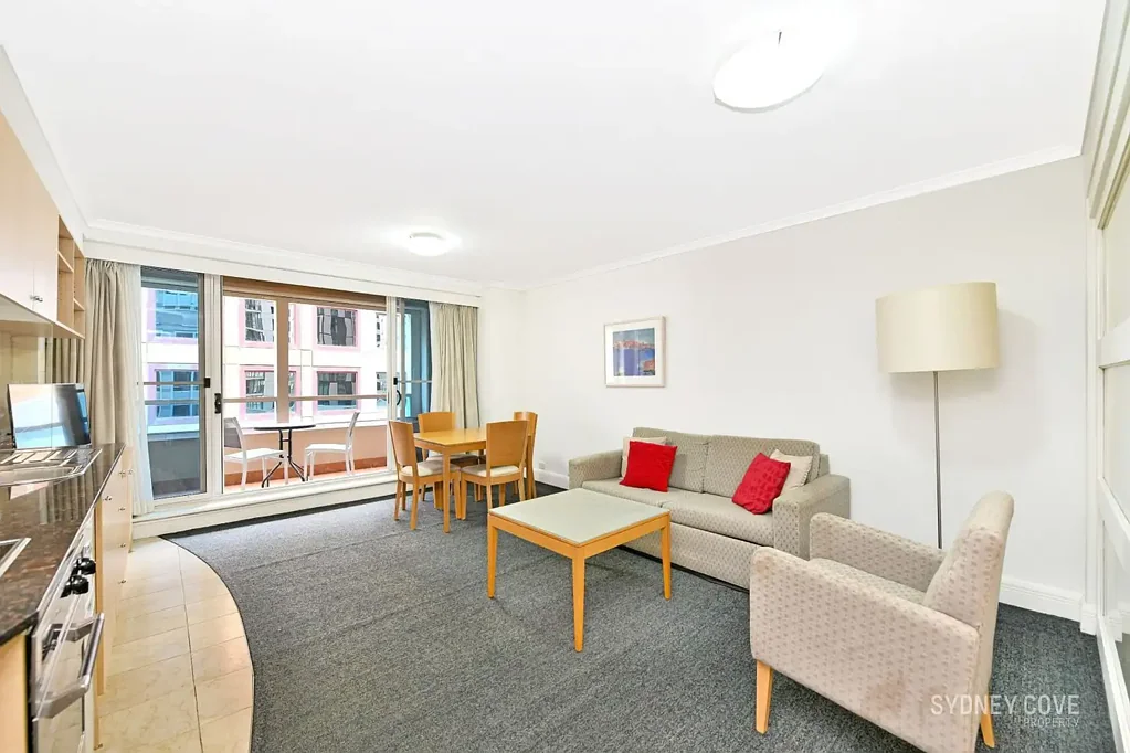 Sydney 1房 优质CBD投资 短期租赁选项 高租金回报 东向阳台俯瞰Kent Street 现代厨房内部洗衣区 礼宾服务步行商圈 PRIME CBD INVESTMENT  - Short Term Rental/Air BnB Friendly - Estimated 6-6.7% Net Return