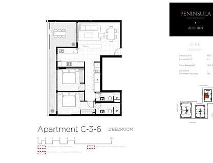 306/4 Auburn Street, Point Frederick, Central Coast, 2 Bedrooms, 2 Bathrooms, Unit