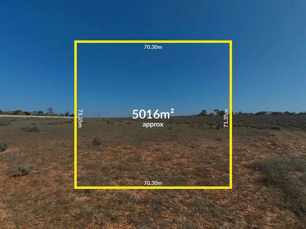 Port Augusta West  70 Kittel Street, Port Augusta West - Spacious Vacant Land Opportunity