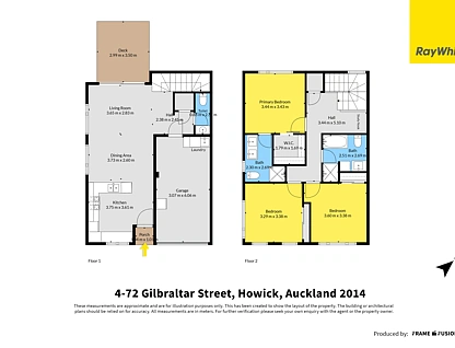 4/72 Gibraltar Street, Howick, Manukau City, 3 Kuwarto, 2 Banyo, House