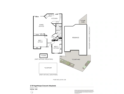 2/18 Fogerthorpe Crescent, Maylands, North East Perth, 2 chambres, 1 salles de bain, Unit