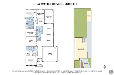62 Wattle Drive, Numurkah, VIC 3636, 4房, 2浴, House