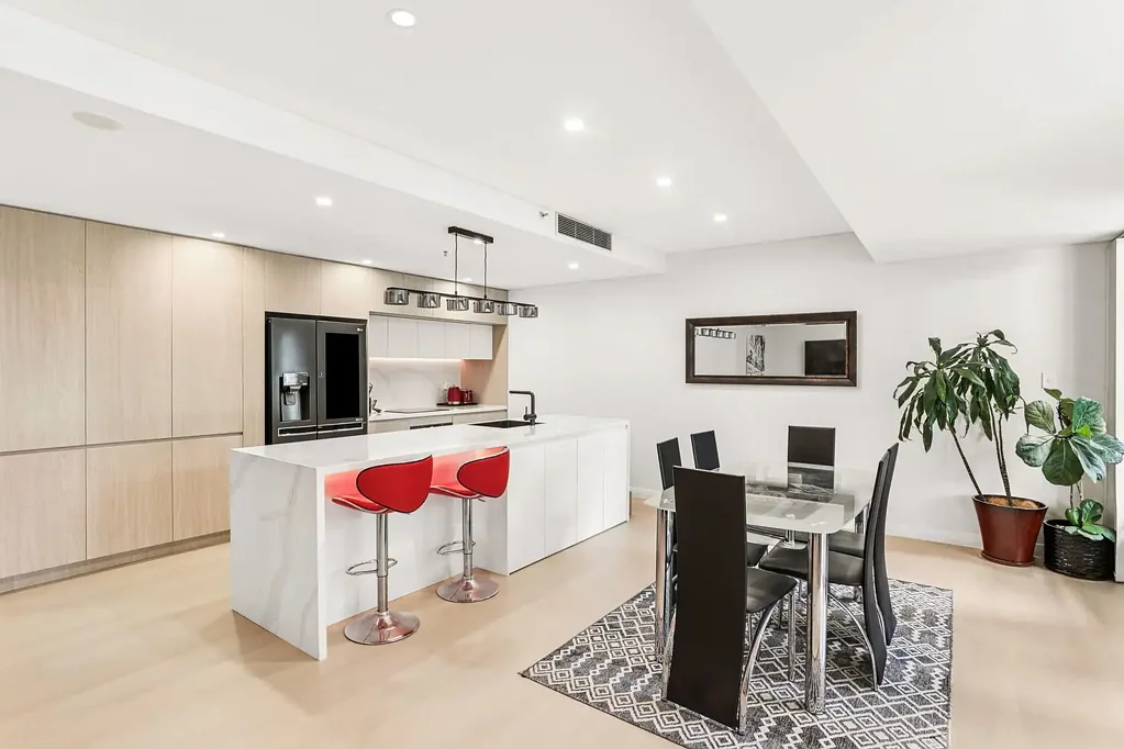 Townhouse Style Split-Level Unit | Private Courtyard | Double Parking & EV Ready