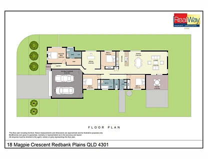 18 Magpie Crescent, Redbank Plains, Ipswich - Greater Region, 4 ห้องนอน, 2 ห้องน้ำ, House