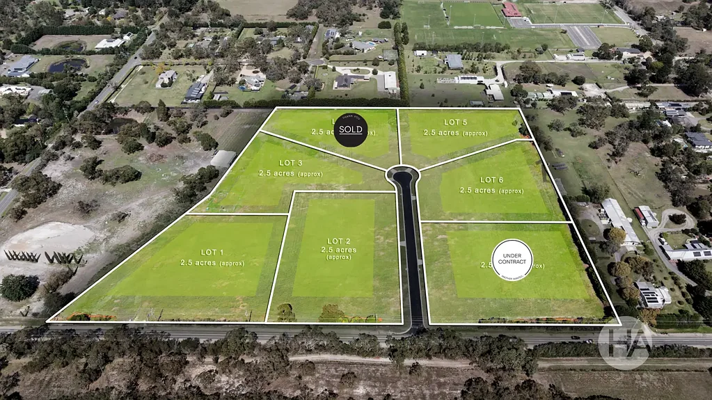 Langwarrin South 1房 精品7块地庄园 2.5英亩阔地 平坦清理土地 随时可建家园 显著街道前沿 宁静自然环境 Langwarrin South's Most Coveted Release