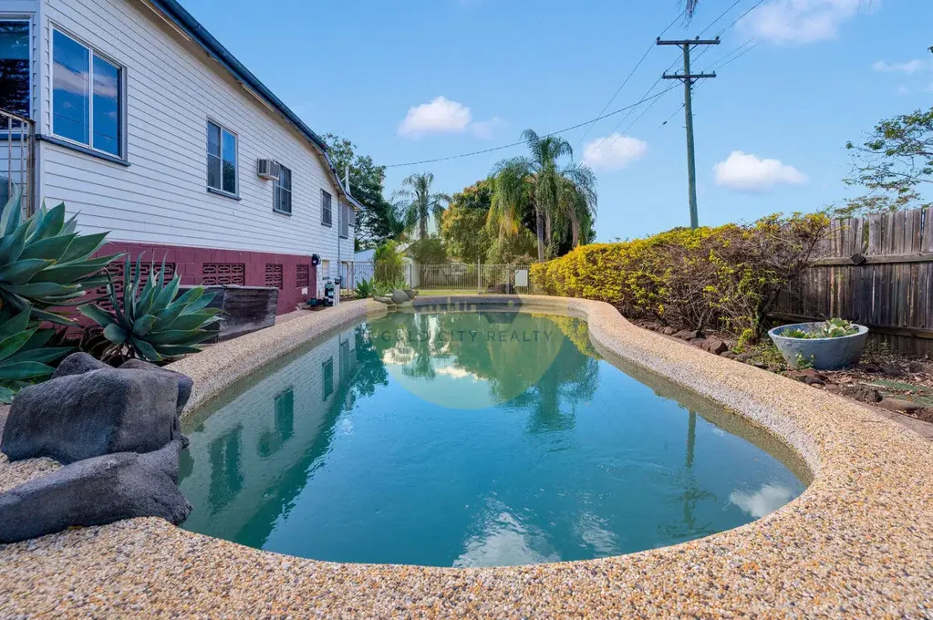 Charters Towers City 3 Bedroom Highset Home with Shed & Pool on Corner Allotment