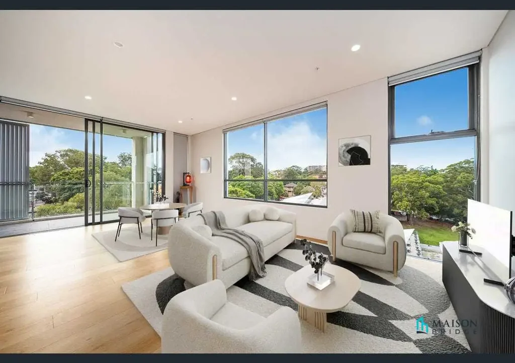 Stunning Harbour Views 2-Bedroom Apartment in the Heart of Lane Cove