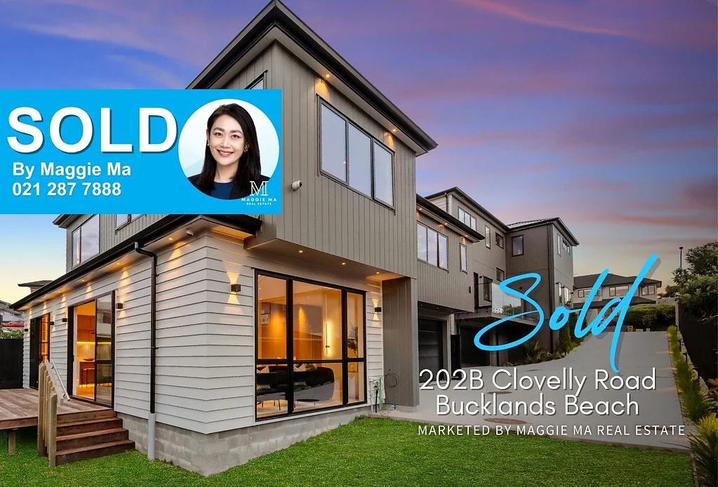 Bucklands Beach 5房  SOLD by Maggie Ma Real Estate