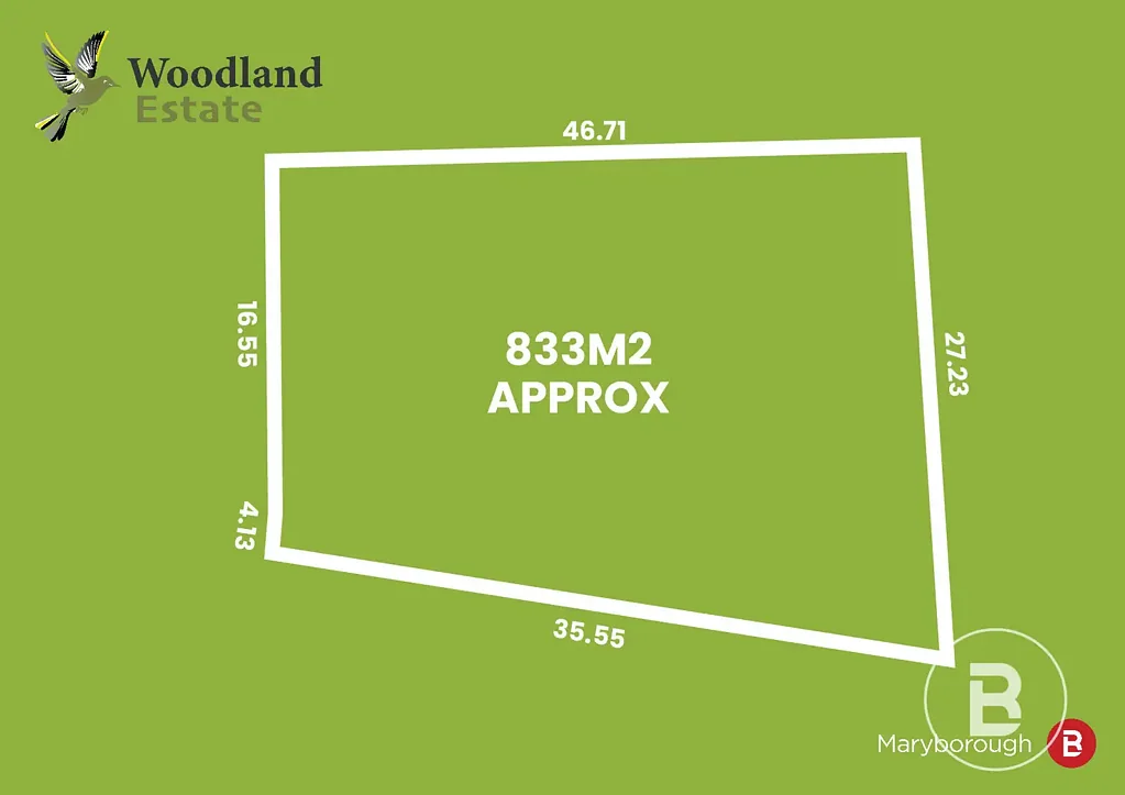 Maryborough LOT 17 - 833M2 -WOODLAND ESTATE  - VACANT LAND