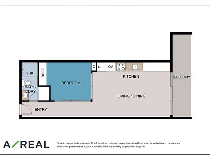 413/38 Cunningham Street, South Yarra, Inner East Melbourne, 1房, 1浴, Apartment