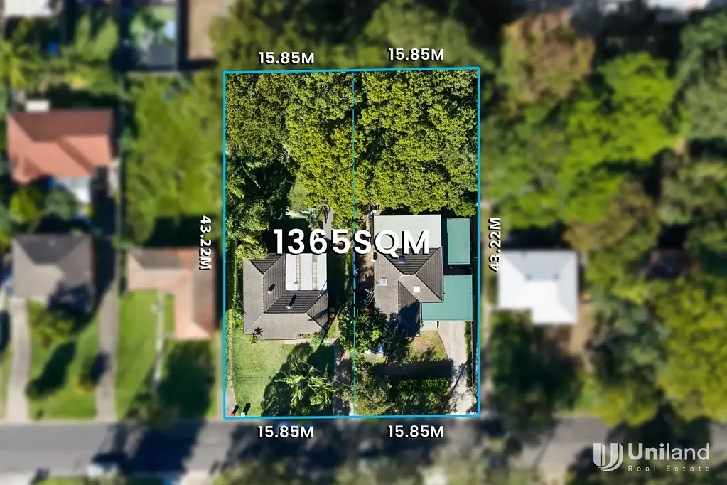 Telopea 5房 Telopea核心地段 1365sqm开发用地 靠近轻轨学校 商店 主干道易达 多元开发潜力 Endless Opportunity on 1,365sqm | Two Titles & R4 Zoning