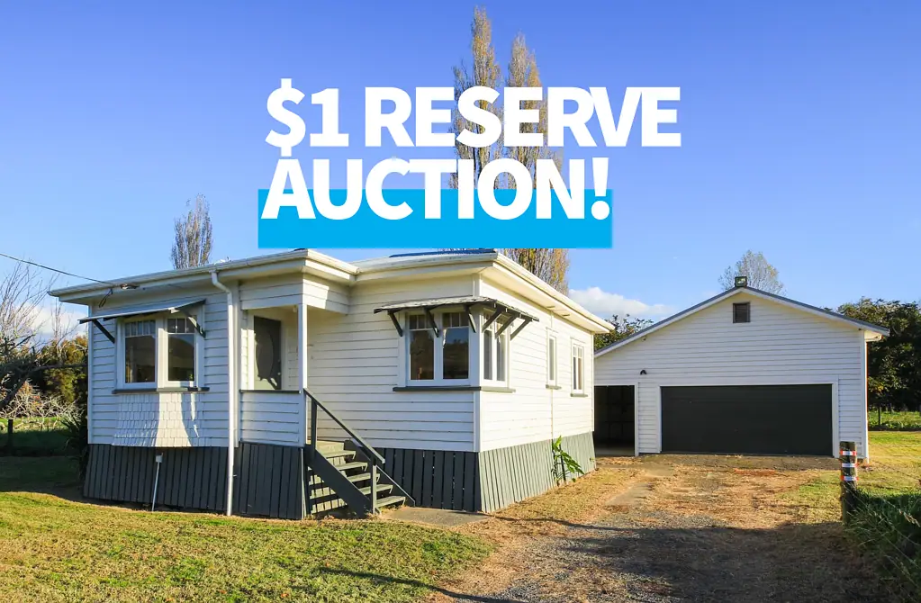 Karangahake 2房  $1 RESERVE AUCTION