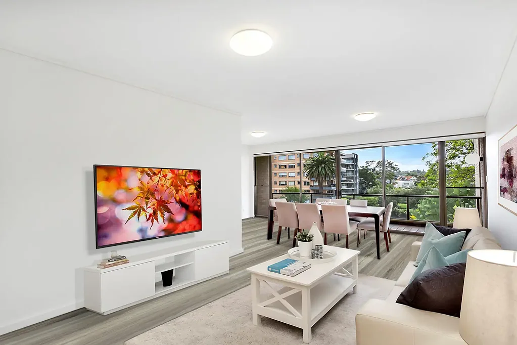 Spacious Two-Bedroom Apartment with Water Views