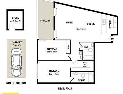 404/49 The Esplanade, Ettalong Beach, NSW 2257, 2 ਕਮਰੇ, 2 ਬਾਥਰੂਮ, Unit