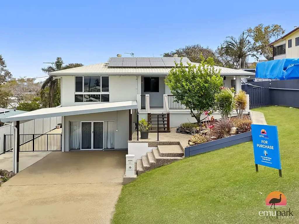 Emu Park 4 Bedroom Elevated Coastal Living with Ocean Glimpses, Dual Living & Huge Shed