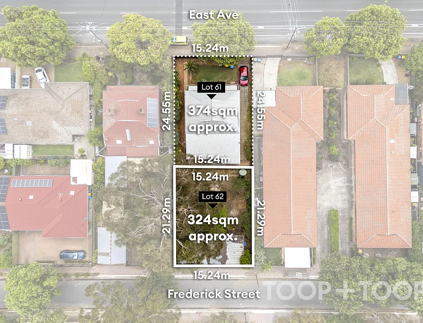 LOT 62 Frederick Street, Clarence Park, Eastern Adelaide, 0 Kuwarto, 0 Banyo, Section