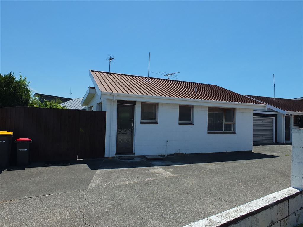 1/24 Seddon Street, Sydenham, Christchurch, 2 rūma, 1 rūma horoi