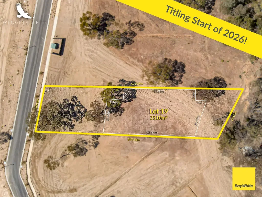 Kangaroo Flat Elevated Mid-Estate Block with Excellent Privacy- 2510 Sqm Block!