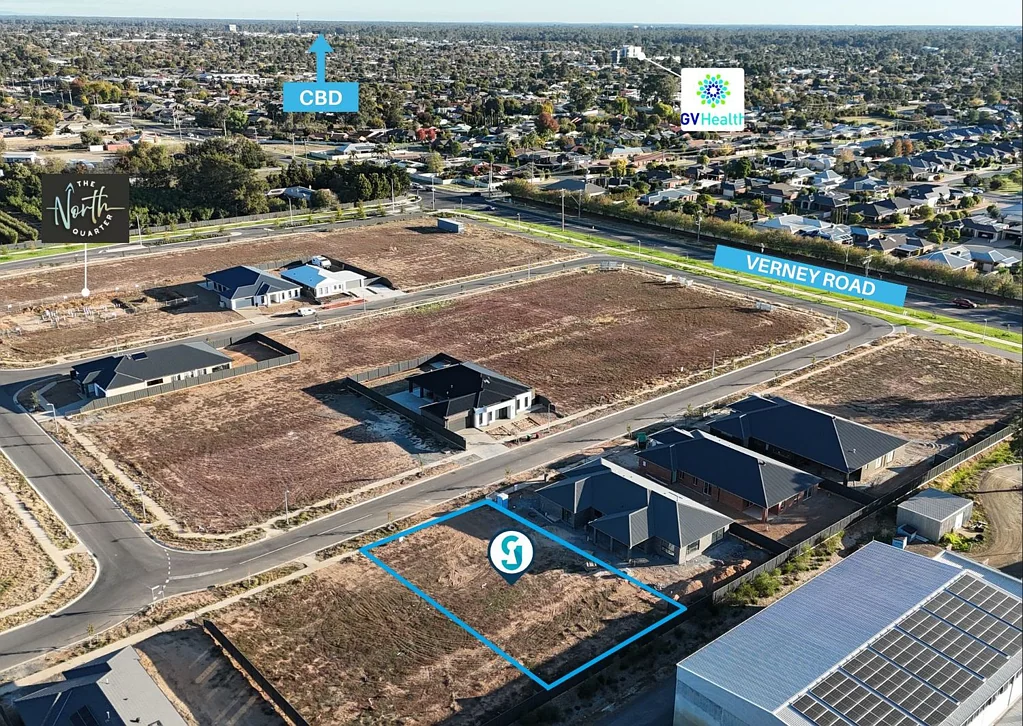Shepparton TITLED LAND IN NORTH QUARTER!