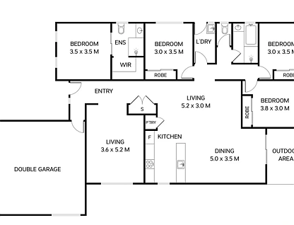 22 Wandoo Crescent, Westbrook, QLD 4350, 4 ਕਮਰੇ, 2 ਬਾਥਰੂਮ, House