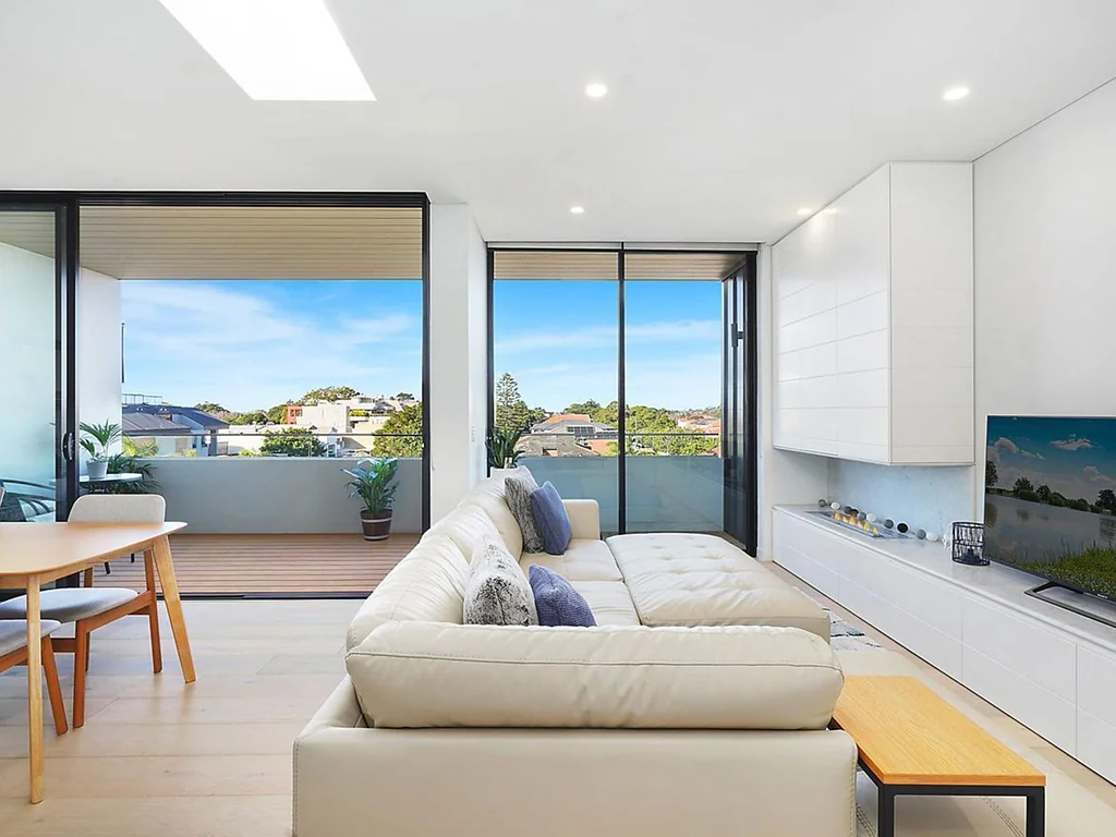 A contemporary luxury apartment