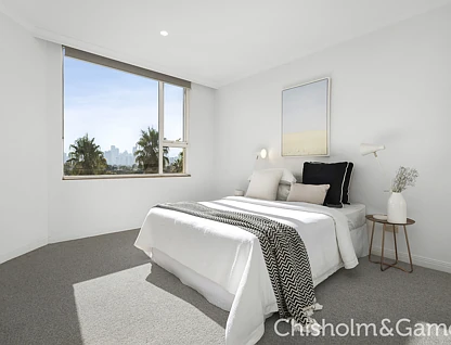 403/107 Beach Street, Port Melbourne, Melbourne CBD, 2房, 2浴, Apartment