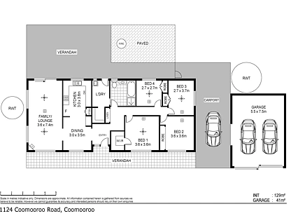 Proposed Allotment 1 Coomooroo Road, Coomooroo via, Orroroo, Barossa - Yorke - Mid North, 4房, 1浴, House