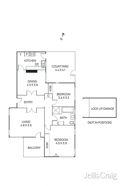 1/104 Esplanade, Williamstown, VIC 3016, 2 Bedrooms, 1 Bathrooms, Apartment