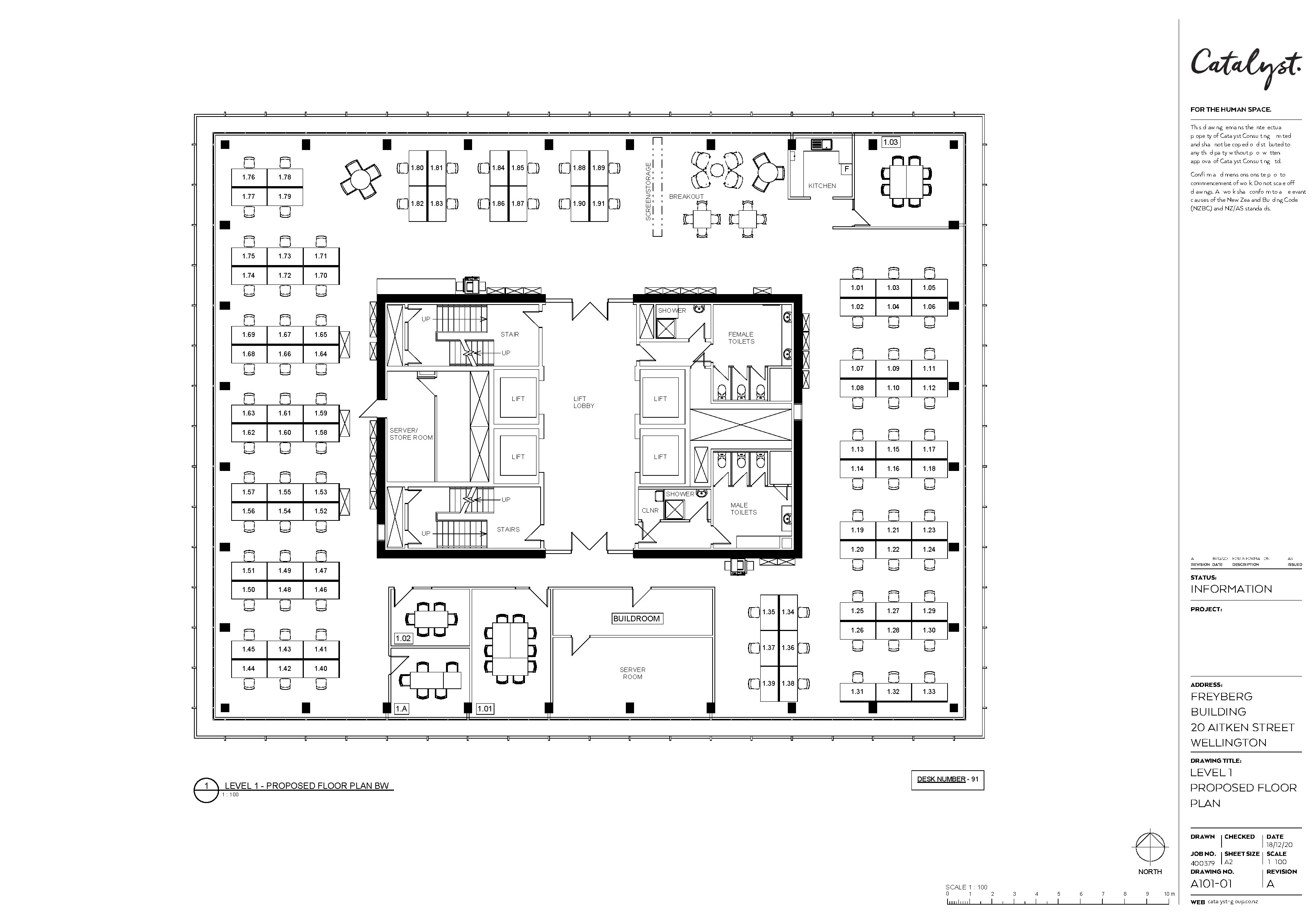 20 Aitken Street, Thorndon, Wellington, 0房, 0浴, Office Premises