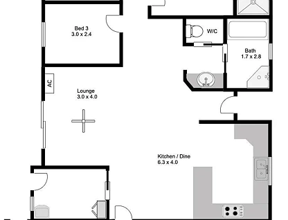 2/5 Robert Street, Tumby Bay, SA 5605, 3 ਕਮਰੇ, 2 ਬਾਥਰੂਮ, Unit