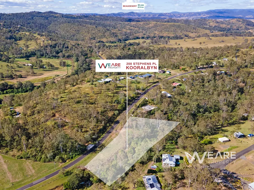 Kooralbyn Amazing block with views and full pressure town water