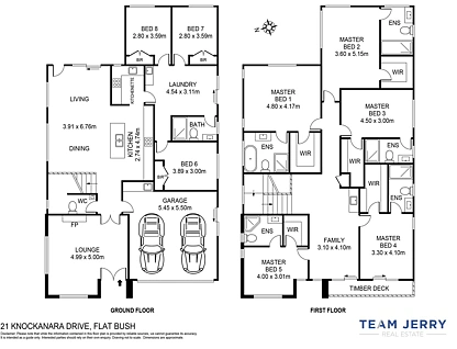 21 Knockanara Drive, Flat Bush, Manukau City, 8 Bedrooms, 6 Bathrooms, House