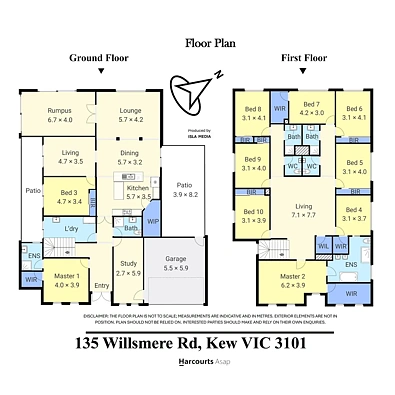 135 Willsmere Road, Kew, VIC 3101, 10 slaapkamers, 5 badkamers, House