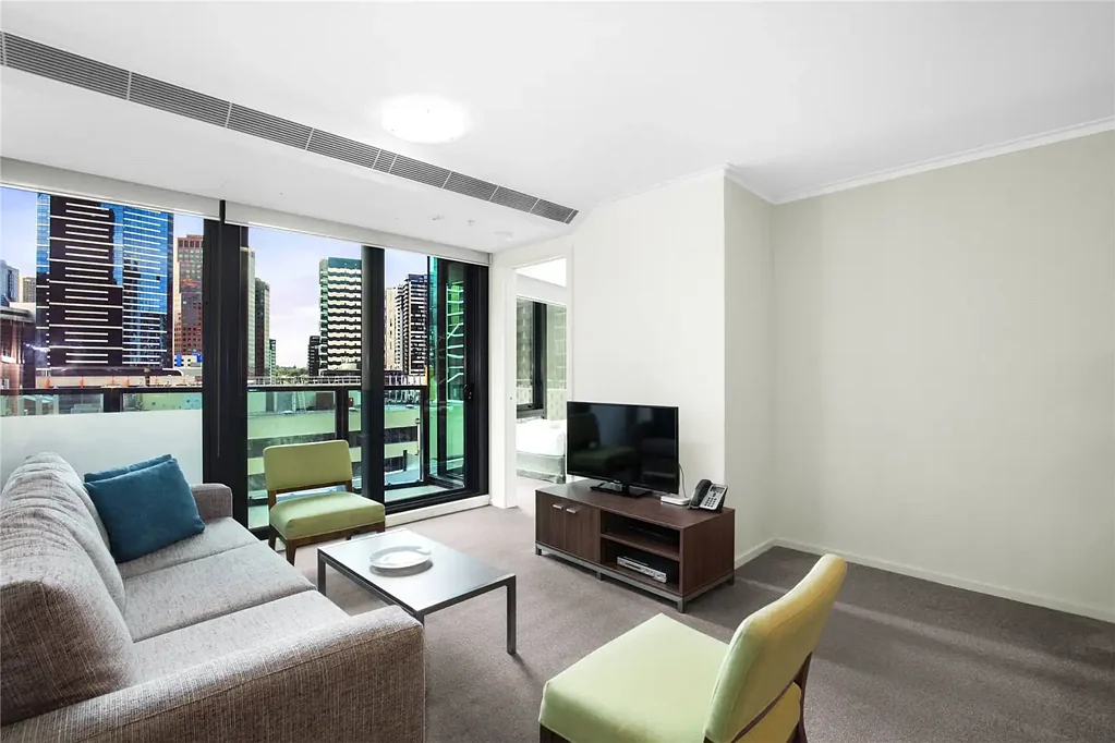 76SQM - 2BD plus study In Southbank One