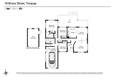 18 Bruce Street, Torquay, QLD 4655, 3房, 2浴, House