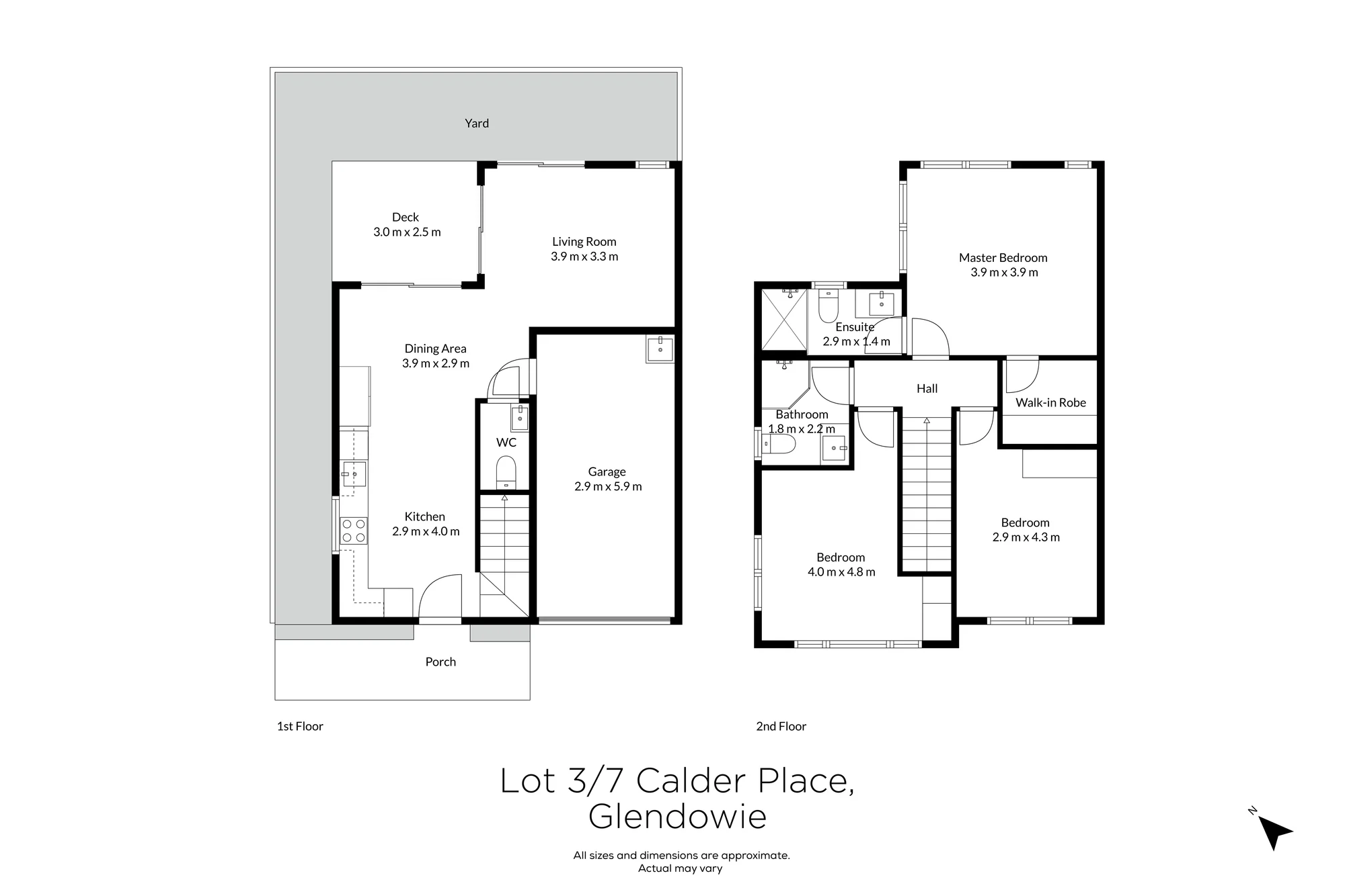 7C Calder Place, Glendowie, Auckland, 3房, 2浴, House