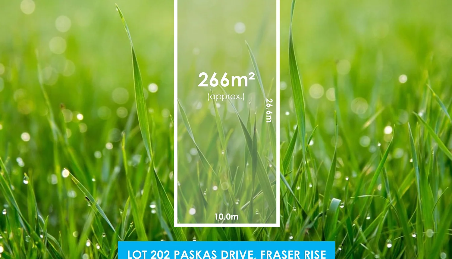 LOT 202 Paskas Drive, Fraser Rise, Western Region, 0 कमरे, 0 बाथरूम, Section
