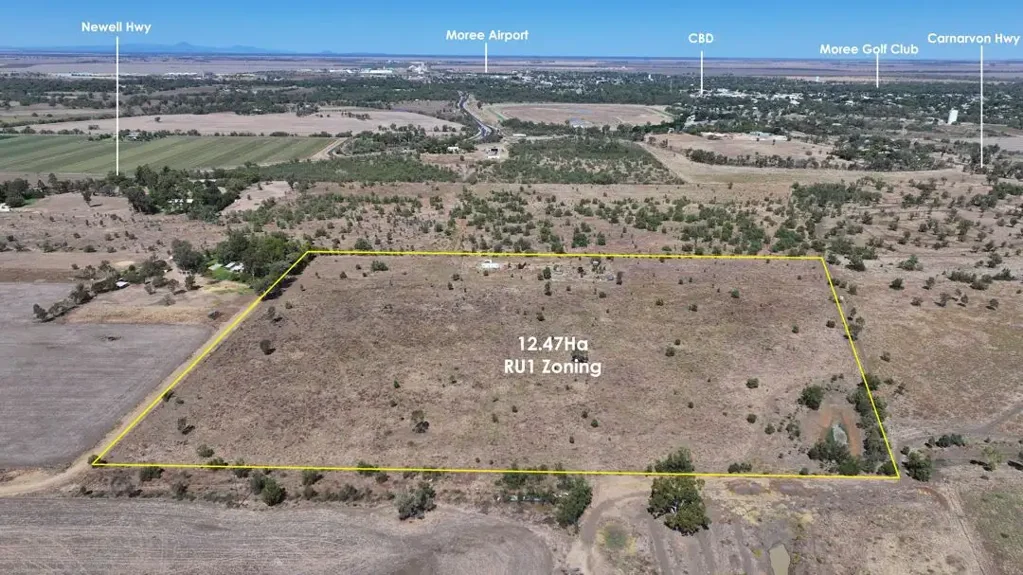 Moree  Versatile RU1 Landholding on Moree's Northern Edge