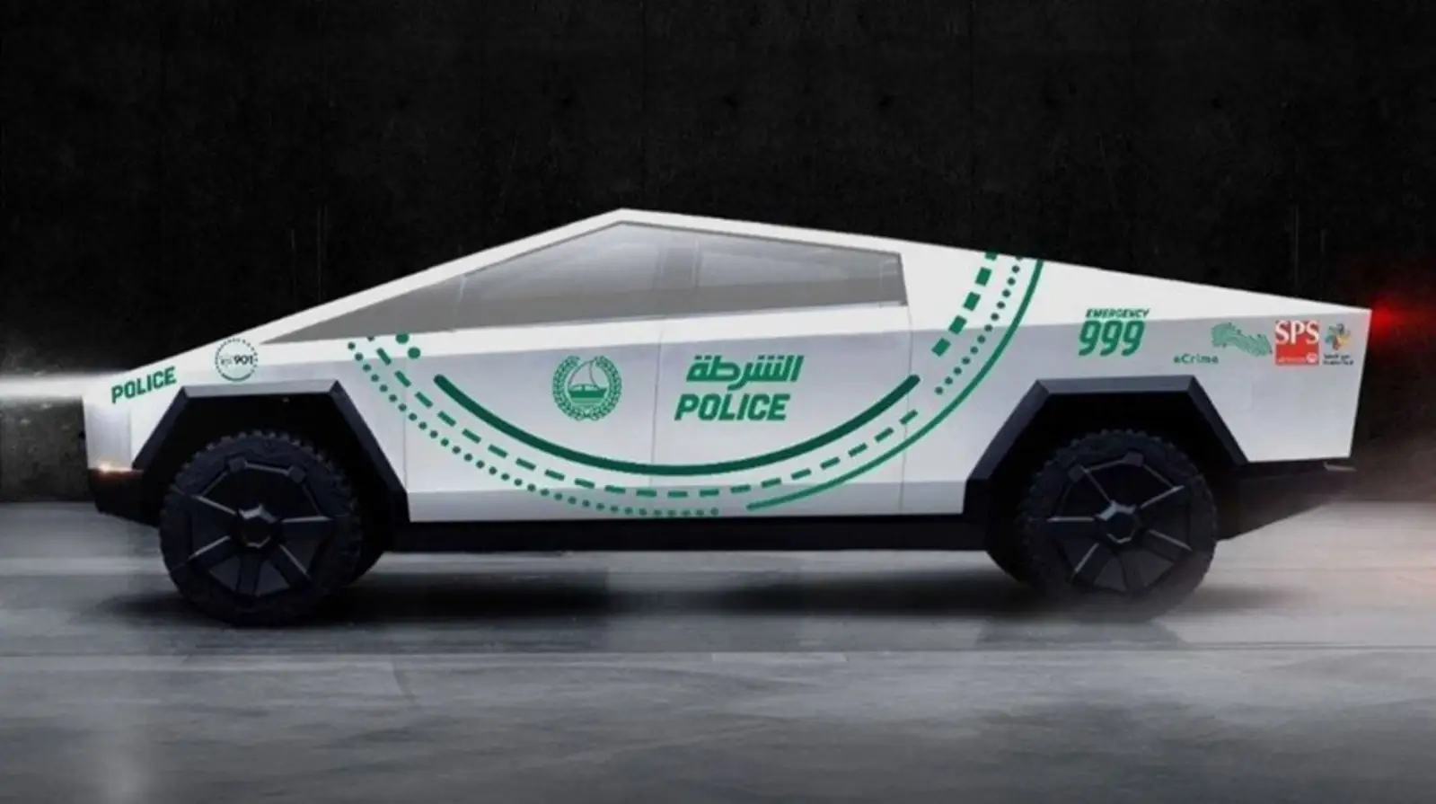 有钱任性！特斯拉CyberTruck将加入迪拜警察队伍