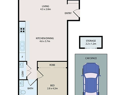 414/314 Canterbury Road, Canterbury, South Western Suburbs, 1 chambres, 1 salles de bain, Apartment