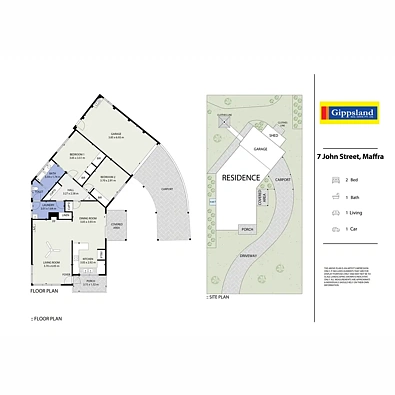 7 John Street, Maffra, VIC 3860, 2 slaapkamers, 1 badkamers, House