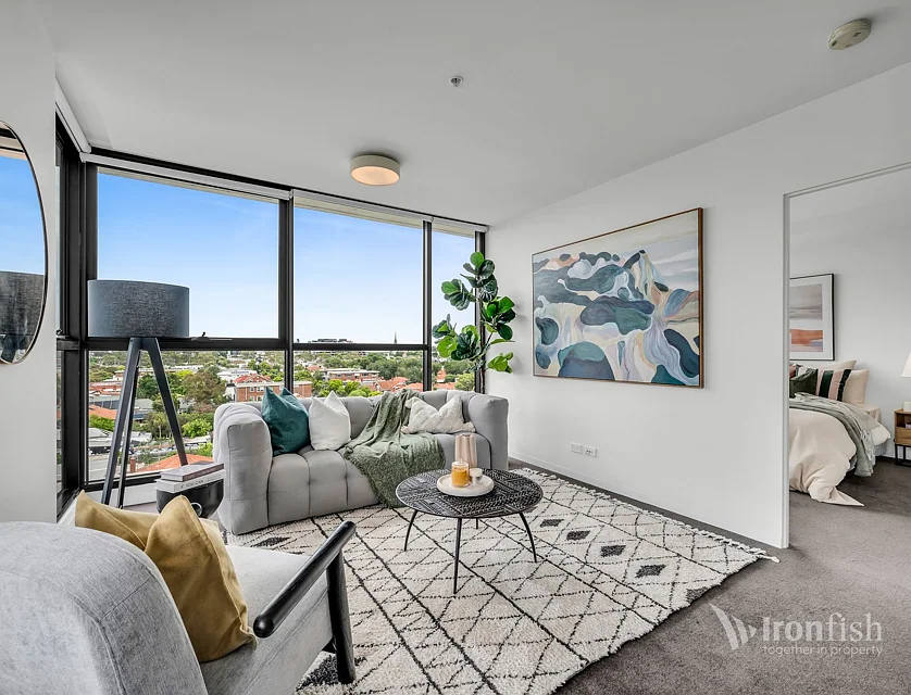 707/8 Grosvenor Street, Abbotsford, Melbourne CBD, 2 Schlafzimmer, 2 Badezimmer, Apartment
