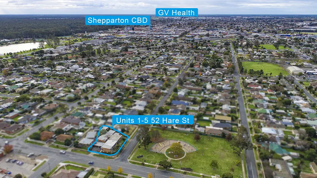 Shepparton 6غرفة نوم 5 UNITS ON 1 TITLE...Perfect Investment Opportunity - 6.55% Return !