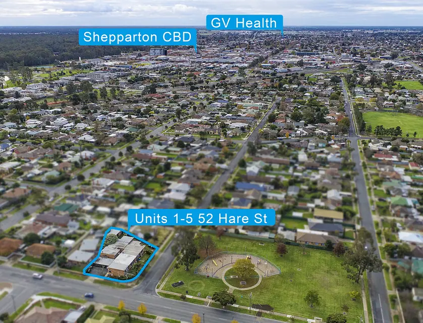 1-5/52 Hare Street, Shepparton, Shepparton, 6 Bedrooms, 5 Bathrooms, Unit