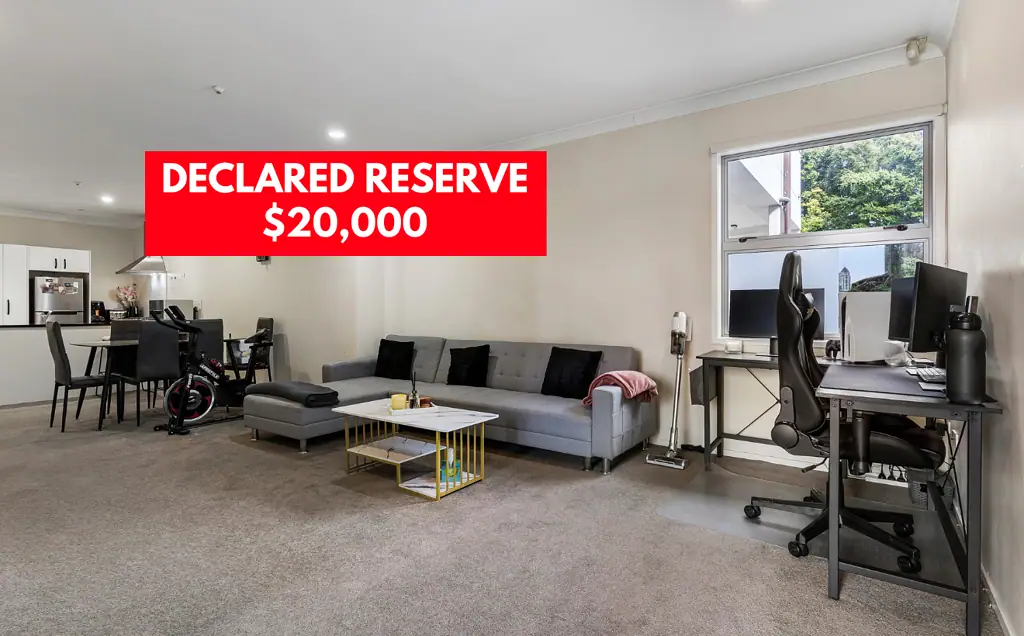 Ponsonby 2Kwarto Declared Reserve - ONLY $20,000!!!