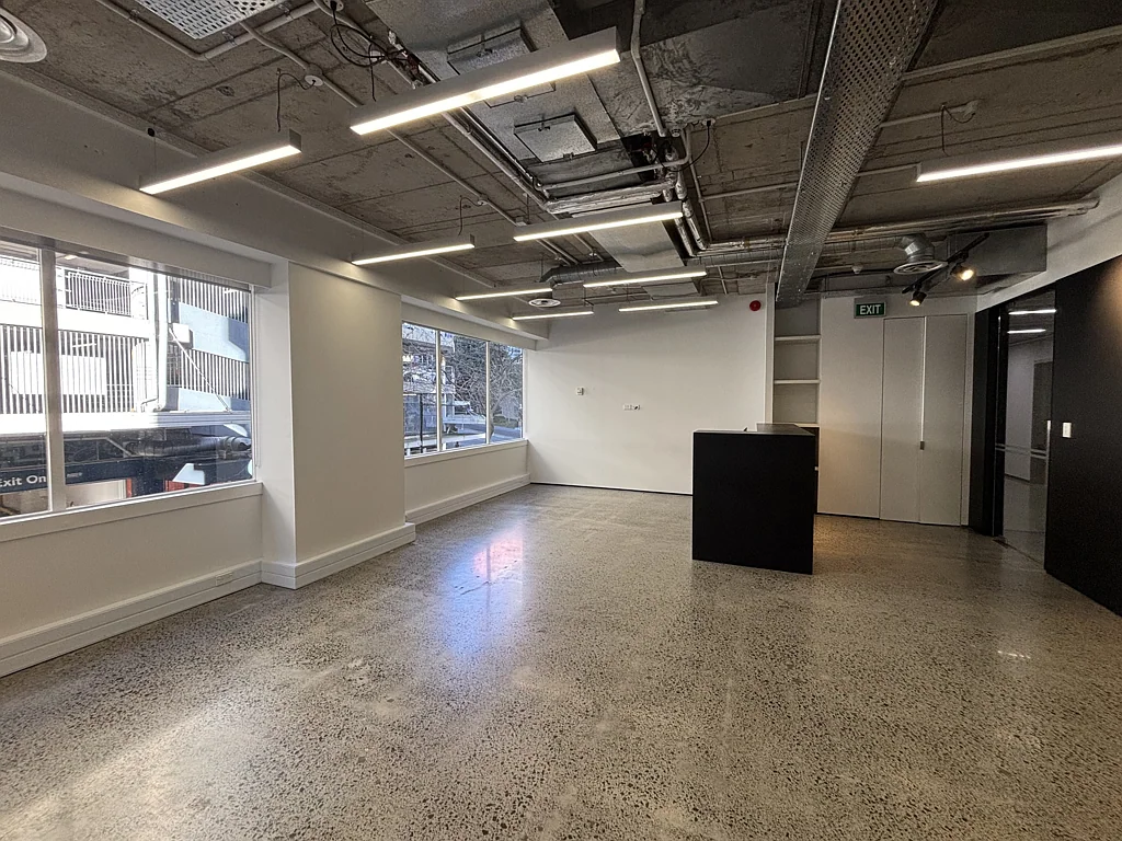 Auckland Central Modern industrial feel office space