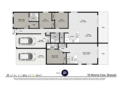 16 Moonie Crescent, Brassall, QLD 4305, 4 Bedrooms, 3 Bathrooms, House